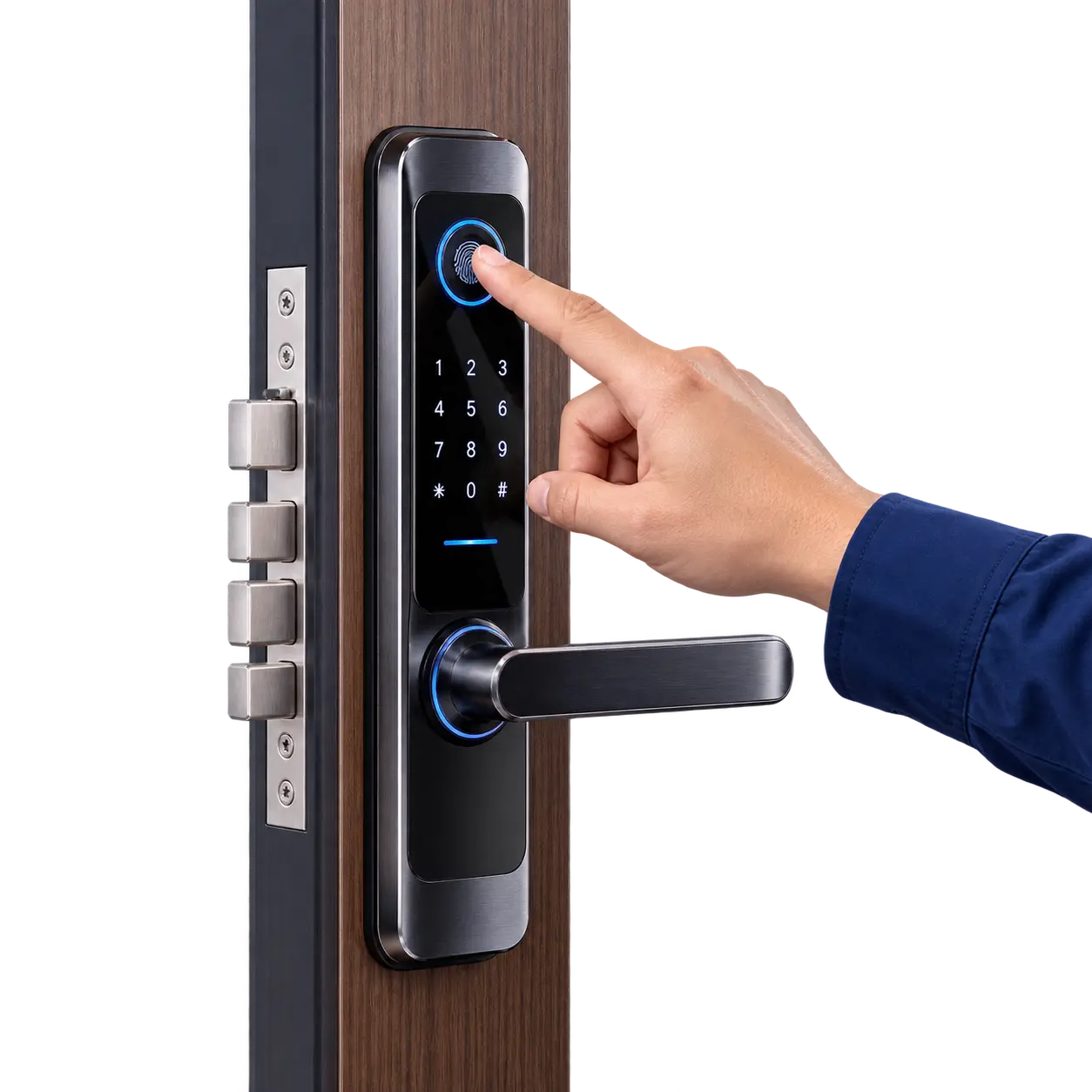 Cerradura digital Smart Lock con acceso mediante huella digital