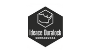 Logo de Ideace Duralock, marca colombiana de cerraduras electrónicas de alta seguridad