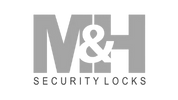 Logo de M&H Security Locks, proveedor de soluciones de seguridad avanzadas en Cali